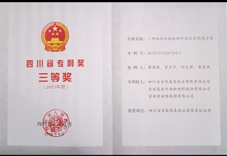 四川省专利奖三等奖